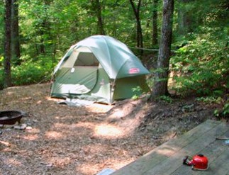 stellar tent camping sites